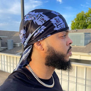 Durags JustinTime en satin soyeux de qualité supérieure