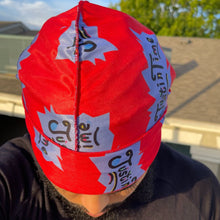 Load image into Gallery viewer, Premium Silky Satin Ruby Red Durag